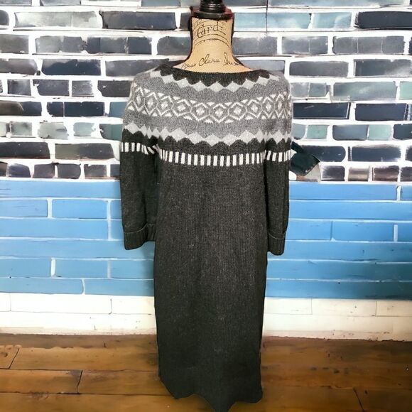 LOFT Dresses & Skirts - Ann Taylor LOFT Wool Sweater Dress Size M